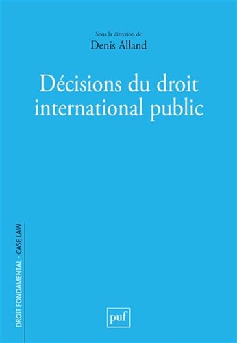 Décisions du droit international public
