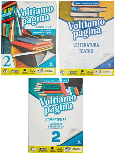 Voltiamo pagina. Con Letteratura e Competenze. Per la Scuola media. Con ebook. Con espansione online (Vol. 2)