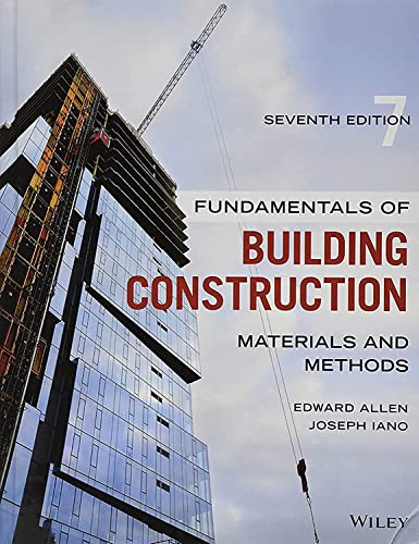 Fundamentals of Building Construction: Materials and Methods von Wiley