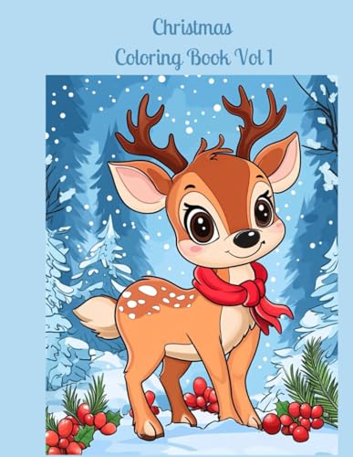 Christmas Coloring Book Vol 1 (Christmas Coloring Books) von Independently published