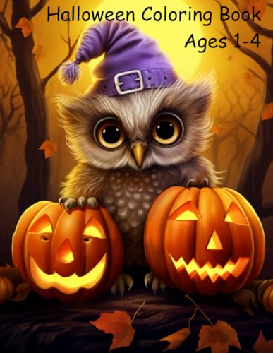 Halloween Coloring Book Ages 1-4 (Halloween Coloring Books) von Independently published