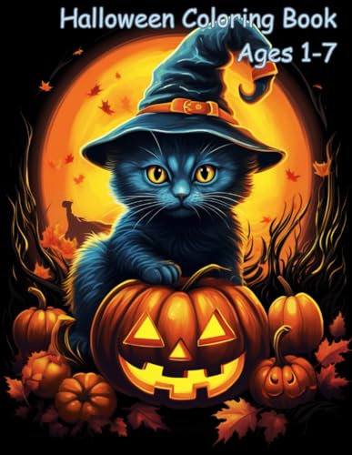Halloween Coloring Book Ages 1-7 (Halloween Coloring Books) von Independently published