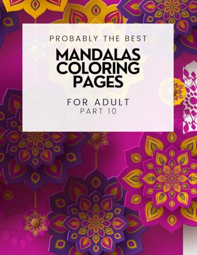 Mandala Coloring Pages Part 10: Artistic Mandala Coloring Book von Independently published
