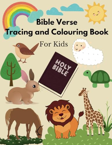 Bible Verse Tracing and Coloring Book for Kids von Independently published