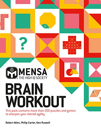 Mensa Brain Workout Pack: Improve your mental abilities with 200 puzzles and games von WELBECK