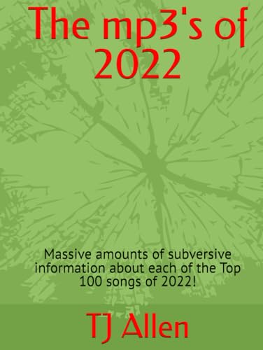 The mp3's of 2022: Massive amounts of subversive information about each of the Top 100 songs of 2022! The mp3's of 2022: Massive amounts of subversive information about each of the Top 100 songs of 2022!