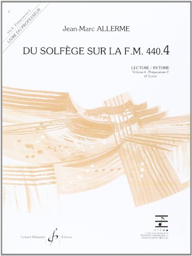 DU SOLFEGE SUR LA F.M. 440.4 - LECTURE/RYTHME - PROFESSEUR
