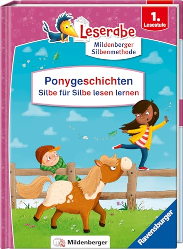Ponygeschichten - Silbe für Silbe lesen lernen - Leserabe ab 1. Klasse - Erstlesebuch für Kinder ab 6 Jahren