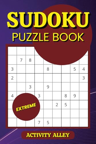 Extreme Sudoku Puzzle Book: For Seniors and Adults von Independently published