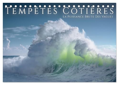 Tempêtes côtières - La puissance brute des vagues (Calendrier de bureau 2026 DIN A5 vertical), CALVENDO calendrier mensuel: La puissance brute et dramatique des tempêtes côtières von Calvendo