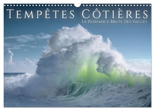 Tempêtes côtières - La puissance brute des vagues (Calendrier mural 2026 DIN A3 vertical), CALVENDO calendrier mensuel: La puissance brute et dramatique des tempêtes côtières