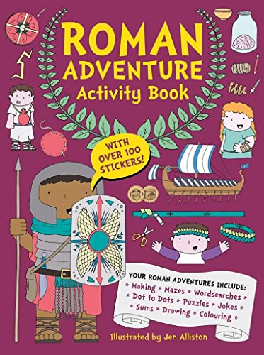 Roman Adventure Activity Book von Button Books