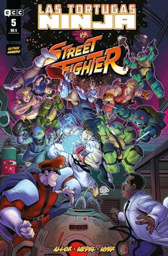 Las Tortugas Ninja vs. Street Fighter núm. 5 de 5 (Las Tortugas Ninja vs. Street Fighter (O.C.)) von ECC Ediciones