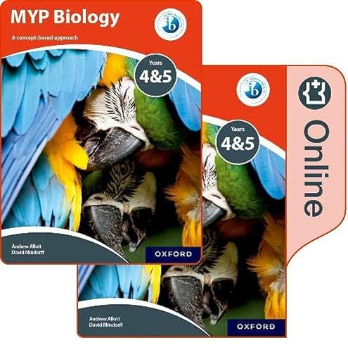 MYP Biology: a Concept Based Approach: Print and Online Pack: A Concept Based Approach; Years 4 & 5 von Oxford University Press, USA