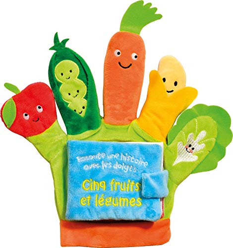 Cinq fruits et légumes-Livre gant: Raconte une histoire avec les doigts Cinq fruits et légumes-Livre gant: Raconte une histoire avec les doigts von QUATRE FLEUVES