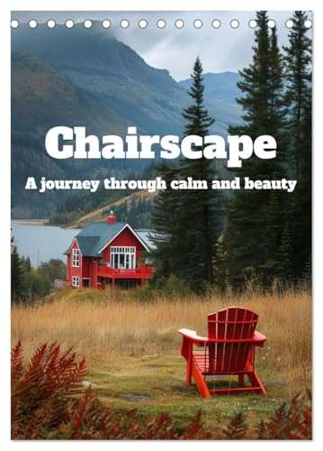 Chairscape (Tischkalender 2025 DIN A5 hoch), CALVENDO Monatskalender von CALVENDO