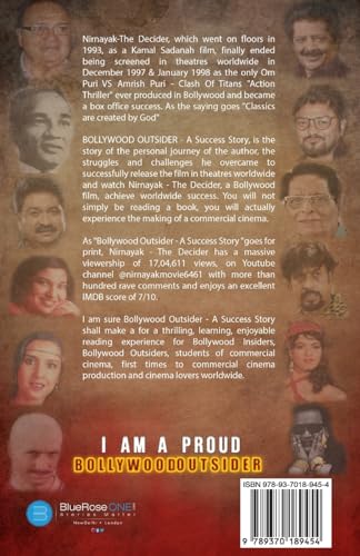 Bollywood Outsider - A Success Story Bollywood Outsider - A Success Story von Bluerose Publishers