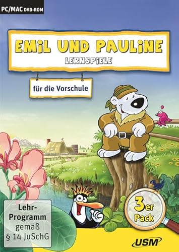 Emil und Pauline 3 in 1 Bundle - Lernspiele für die Vorschule: Emil und Pauline in der Stadt,... auf dem Bauernhof 2.0,... auf dem Land Emil und Pauline 3 in 1 Bundle - Lernspiele für die Vorschule: Emil und Pauline in der Stadt,... auf dem Bauernhof 2.0,... auf dem Land