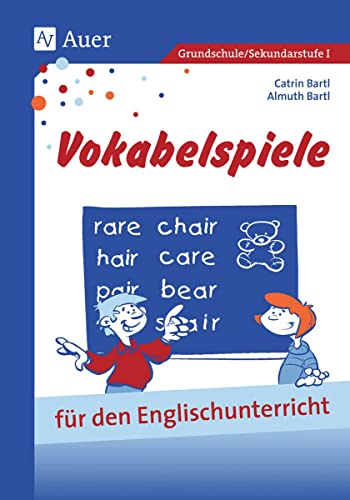 Vokabelspiele für den Englischunterricht in der Grund- und Hauptschule: Für den Unterricht in der Grund- und Hauptschule (1. bis 9. Klasse) (Viele klitzekleine Spiele) von Auer Verlag i.d.AAP LW