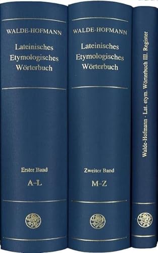 Lateinisches etymologisches Wörterbuch: Register (Indogermanische Bibliothek, 2. Reihe: Wörterbücher) von Universitatsverlag Winter