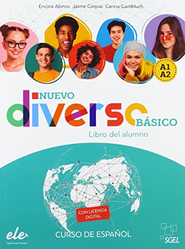 Nuevo Diverso Básico: Curso de español / Libro del Alumno / Kursbuch + Code (Diverso (Jugendliche)) von Hueber Verlag