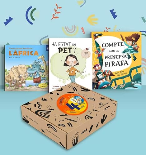 Llibres per a nens en català 4 anys: Lot de 3 llibres per a regalar a nens de 4 anys. (Llibres infantils en català, Band 4) von DEL PIRATA,EDICIONS CATALAN