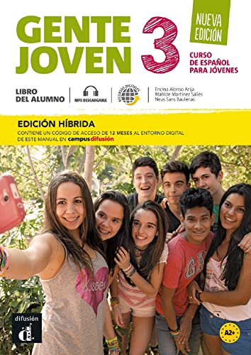 Gente Joven NE 3 Ed. híbrida L. del alumno: curso de español (Gente joven, 3) von DIFUSION METODOS