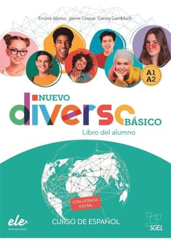 Nuevo Diverso Básico alumno + @: Libro del alumno Basico + licencia digital (A1 + A2 in one volu von S.G.E.L.