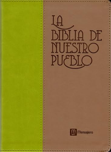 Biblia de Nuestro Pueblo - Grande Piel Dos Tonos (Biblia De Nuestro Pueblo - España) von Ediciones Mensajero, S.A.
