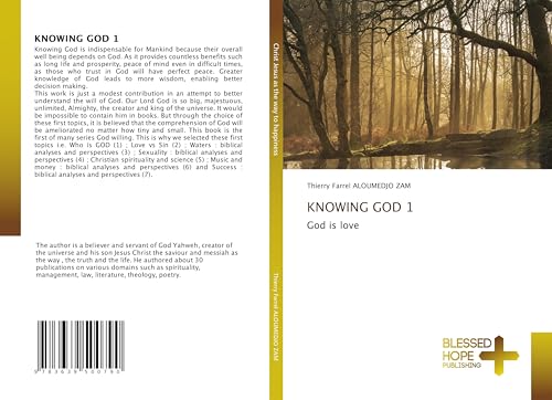 KNOWING GOD 1: God is love von VDM Verlag