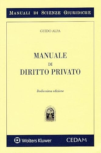 Manuale di diritto privato von CEDAM