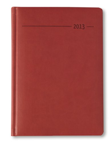 Buchkalender 416 Seiten Tucson rot 2013 von Alpha Edition