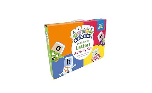 Alphablocks Let's Learn Letters Wipe-Clean Activity Set (Numberblock Wipe Clean Titles)