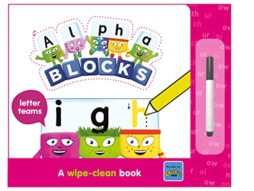 Alphablocks Letter Teams: A Wipe-Clean Book (Numberblock Wipe Clean Titles) von Sweet Cherry Publishing