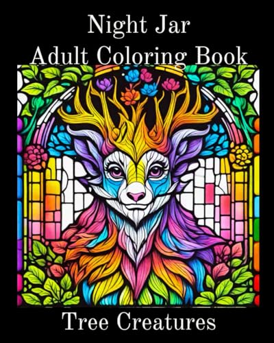 Night Jar Adult Coloring Book: Tree Creatures von Independently published
