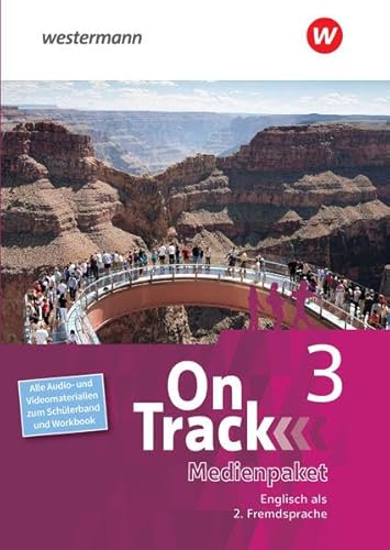 On Track - Ausgabe für Englisch als 2. Fremdsprache an Gymnasien: Medienpaket 3 Alle Audio- und Videomaterialien zum Schülerband und Workbook (On Track: Englisch als 2. Fremdsprache an Gymnasien)