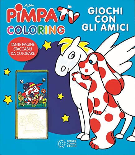 Giochi con gli amici. Pimpa in tv. Coloring. Ediz. illustrata. Con gadget Giochi con gli amici. Pimpa in tv. Coloring. Ediz. illustrata. Con gadget von Franco Cosimo Panini