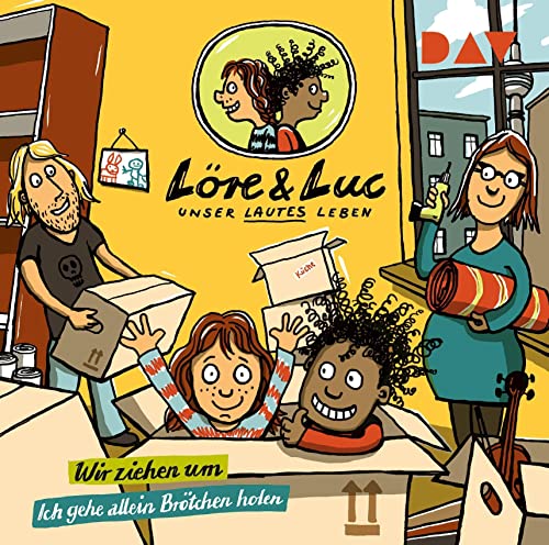 Löre & Luc – Unser lautes Leben (1). Folge 1: Wir ziehen um / Folge 2: Ich gehe allein Brötchen holen: Hörspiele mit Ilja Richter u.v.a. (1 CD) von Der Audio Verlag