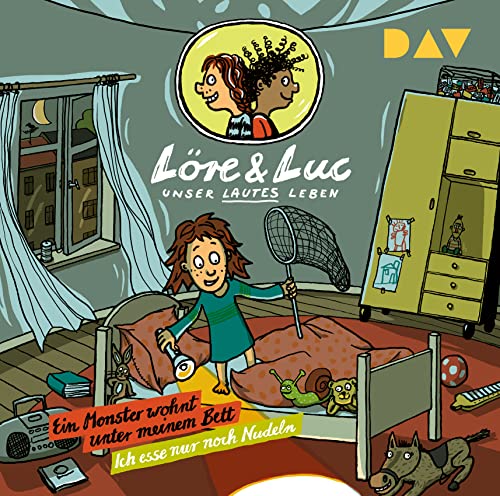 Löre & Luc – Unser lautes Leben (7). Folge 13: Ein Monster wohnt unter meinem Bett / Folge 14: Ich esse nur noch Nudeln: Hörspiele mit Ilja Richter u.v.a. (1 CD) von Der Audio Verlag, Dav
