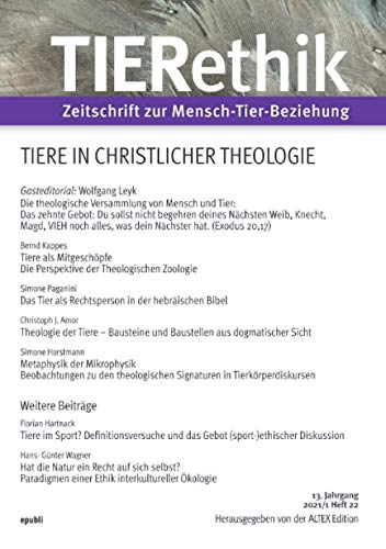 TIERethik (13. Jahrgang 2021/1): Zeitschrift zur Mensch-Tier-Beziehung von Neopubli GmbH