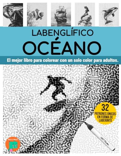 LABENGLÍFICO OCÉANO: El mejor libro para colorear con un solo color para adultos. LABENGLÍFICO OCÉANO: El mejor libro para colorear con un solo color para adultos. von Independently published
