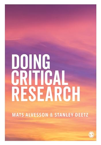 Doing Critical Research von Sage Publications