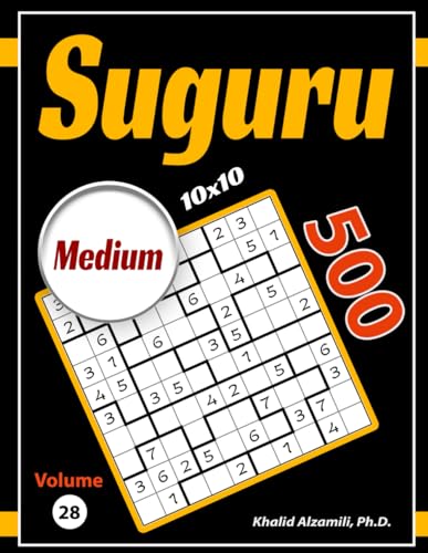 Suguru: 500 Medium (10x10) Puzzles von Independently published