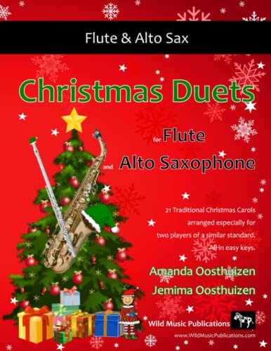 Christmas Duets for Flute and Alto Saxophone: 21 Traditional Christmas Carols arranged for equal flute and alto saxophone players of intermediate standard. Christmas Duets for Flute and Alto Saxophone: 21 Traditional Christmas Carols arranged for equal flute and alto saxophone players of intermediate standard.