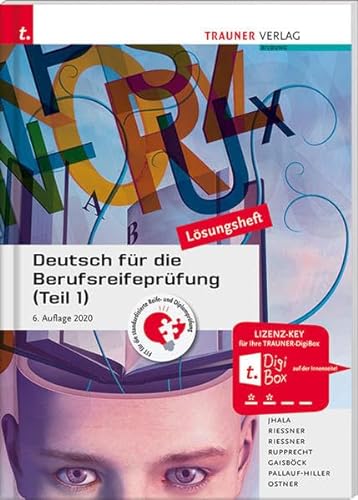 Deutsch für die Berufsreifeprüfung (Teil 1) Lösungsheft von Trauner Verlag