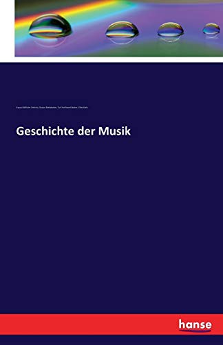 Geschichte der Musik von Hansebooks