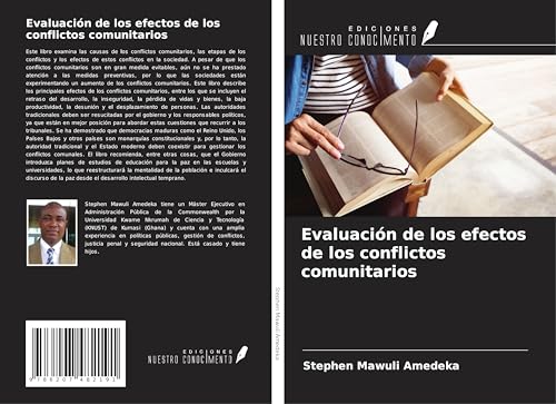 Evaluación de los efectos de los conflictos comunitarios von Ediciones Nuestro Conocimiento