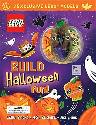 Lego Books: Build Halloween Fun: Activity Book With Minifigure