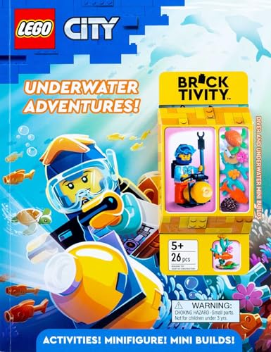 Lego City: Underwater Adventures (Activity Book with Minifigure) von Studio Fun International