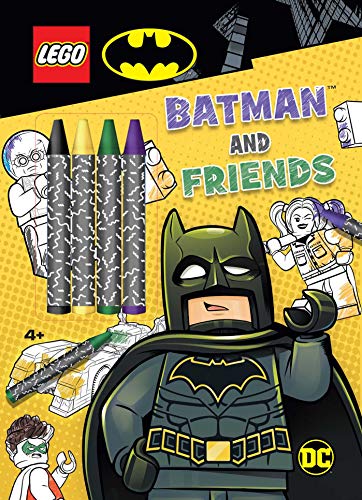 Lego Dc Batman (Coloring Book With Covermount)